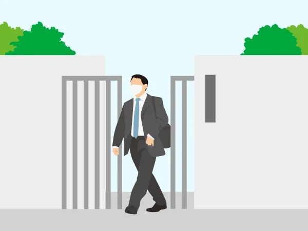 裏門（通用門）イメージ